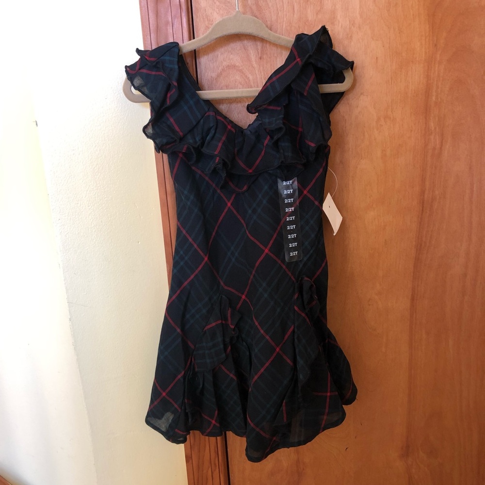 NWT Polo Ralph Lauren Plaid Dress - Picture 1 of 4